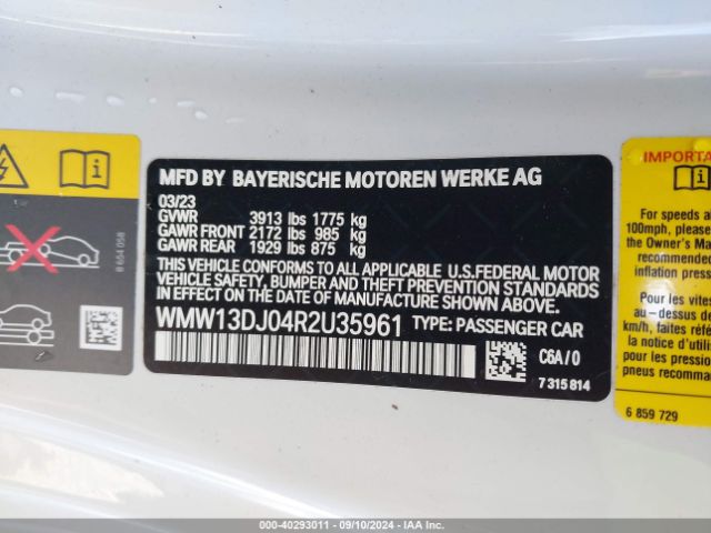 WMW13DJ04R2U35961 Mini Se Hardtop Cooper