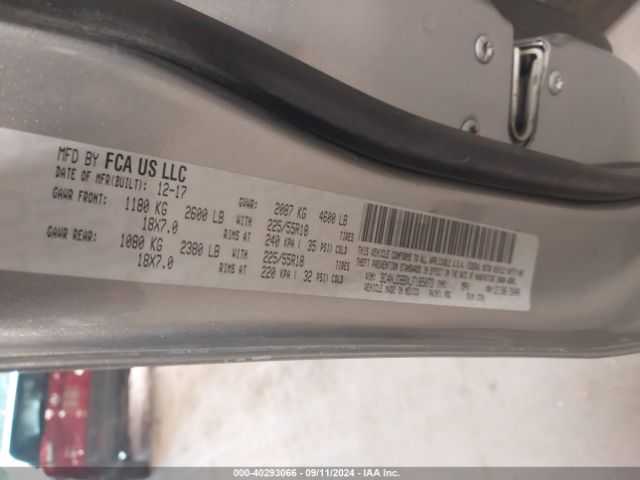 3C4NJDBBXJT185073 Jeep Compass Latitude 4x4