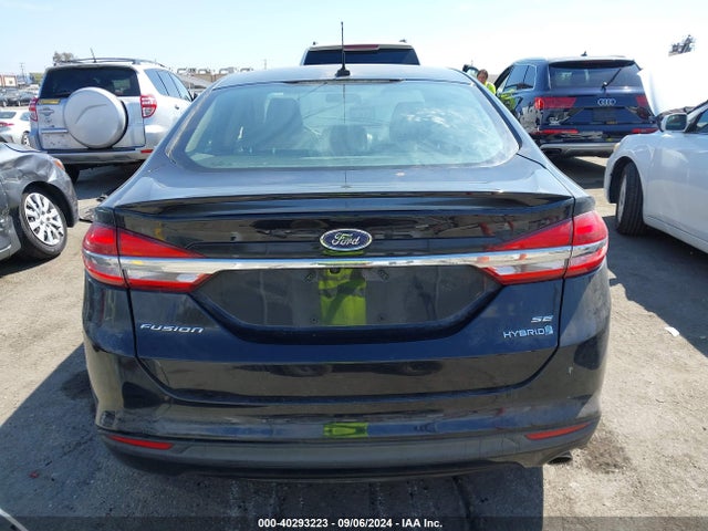 Ford Fusion Hybrid Se 2018 3FA6P0LU1JR169472 Image 16
