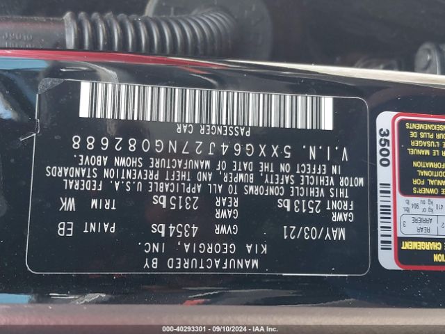 2022 KIA K5 5XXG64J27NG082688 Photo 8