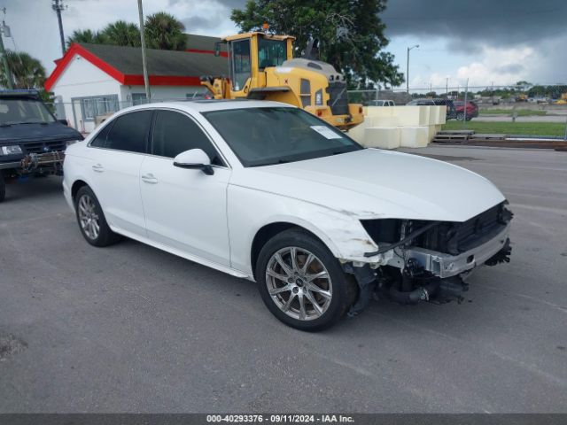 2021 AUDI A4 WAUABAF42MA075763