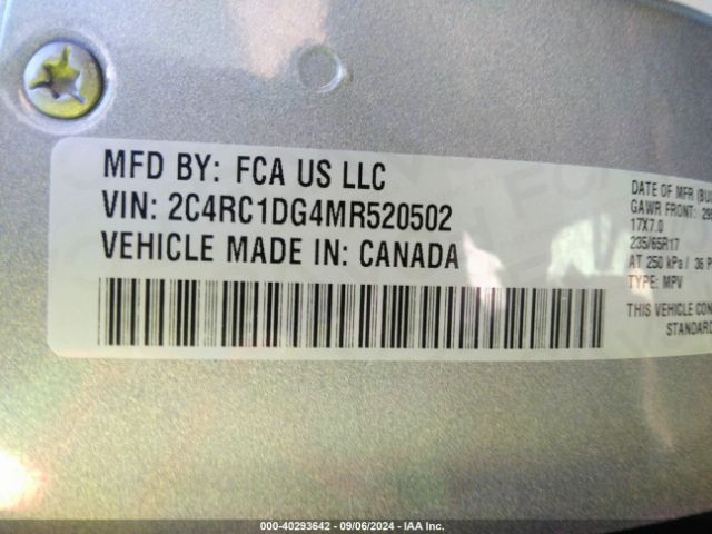 2C4RC1DG4MR520502 Chrysler Voyager Lxi