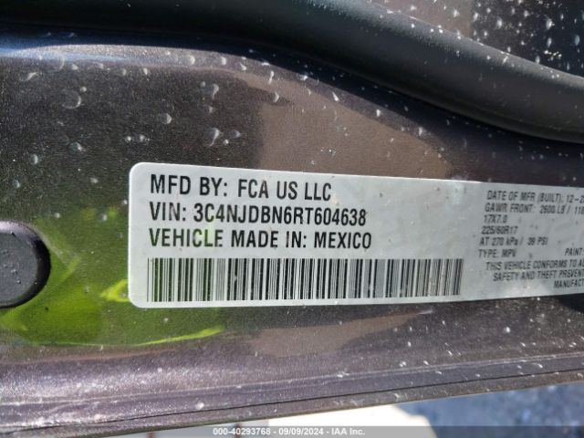 3C4NJDBN6RT604638 Jeep Compass Latitude 4x4