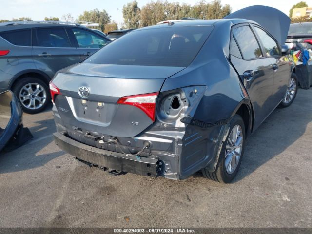 5YFBURHE0EP101330 Toyota Corolla Le Premium
