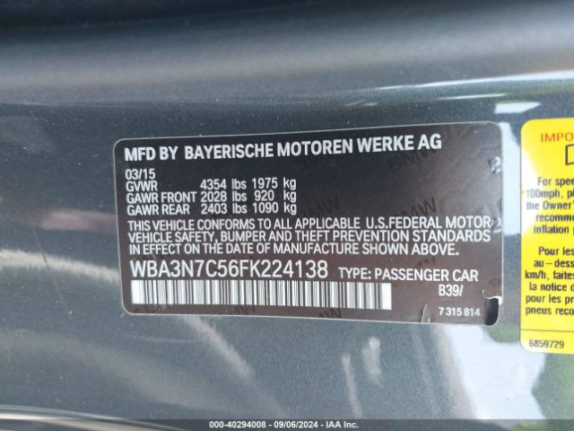 WBA3N7C56FK224138 BMW 428i