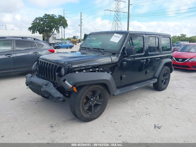 1C4HJXDGXLW315437 Jeep Wrangler Unlimited Sport Altitude 4x4