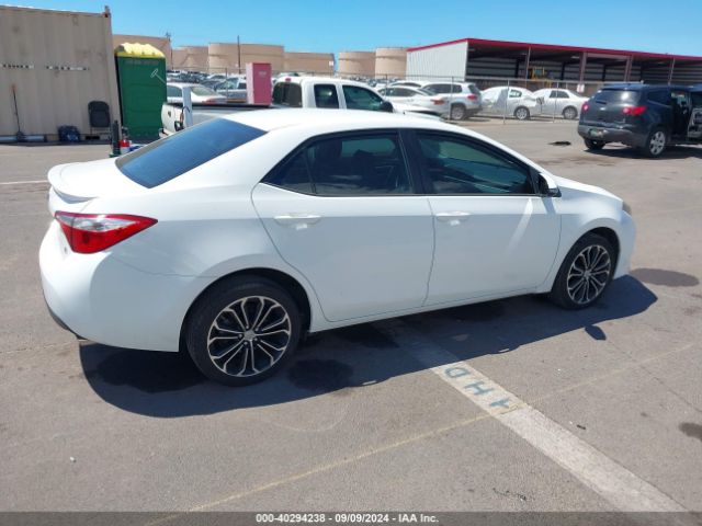 5YFBURHE0GP549991 Toyota Corolla S W/special Edition Pkg