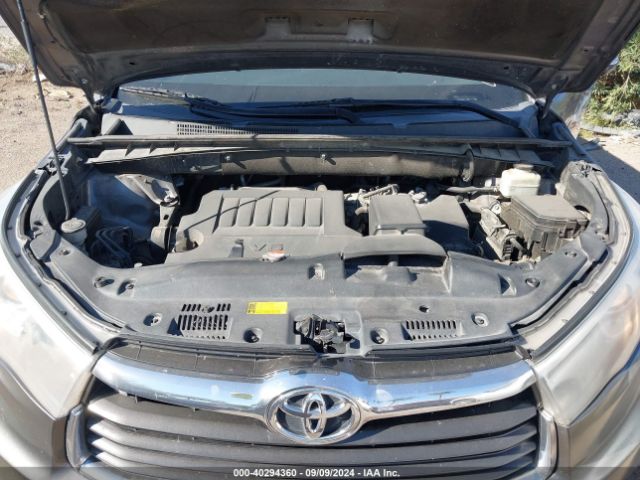 5TDJKRFH4GS503182 Toyota Highlander Xle V6