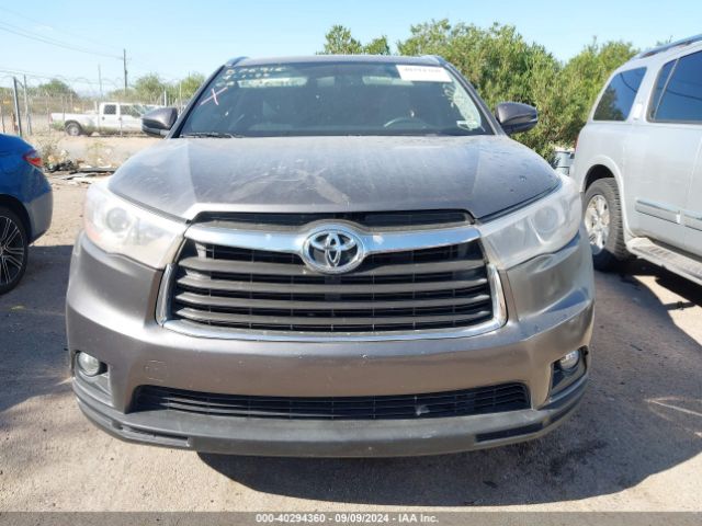 5TDJKRFH4GS503182 Toyota Highlander Xle V6