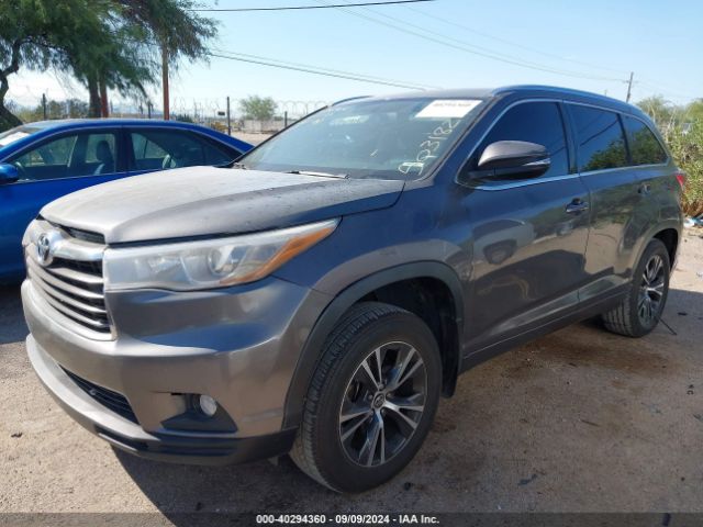 5TDJKRFH4GS503182 Toyota Highlander Xle V6