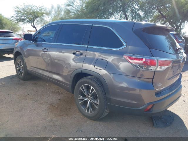 5TDJKRFH4GS503182 Toyota Highlander Xle V6