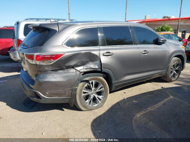 5TDJKRFH4GS503182 Toyota Highlander Xle V6