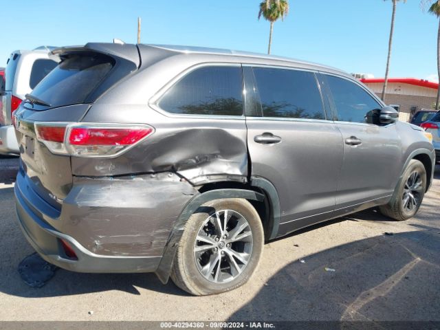 5TDJKRFH4GS503182 Toyota Highlander Xle V6