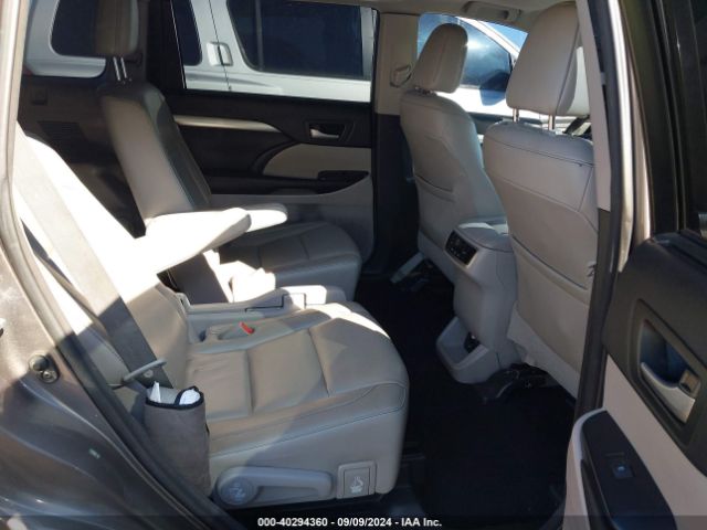 5TDJKRFH4GS503182 Toyota Highlander Xle V6