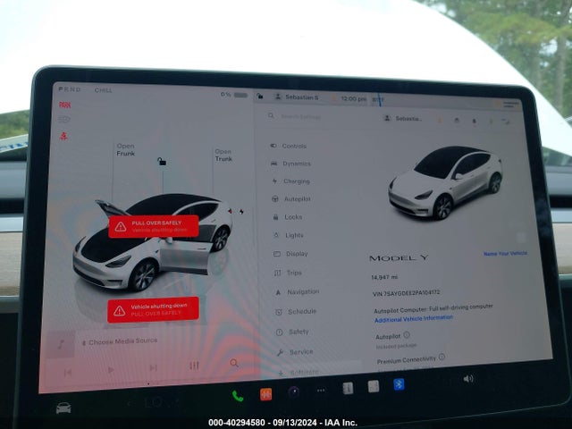 2023 TESLA MODEL Y 7SAYGDEE2PA104172 Photo 6