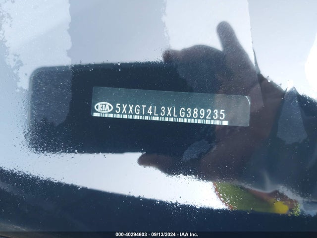 KIA Optima Lx 2020 5XXGT4L3XLG389235 Image 9