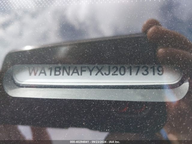 WA1BNAFYXJ2017319 Audi Q5 2.0t Premium/2.0t Tech Premium