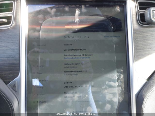 5YJSA1E12FF117098 Tesla Model S 60/70/85