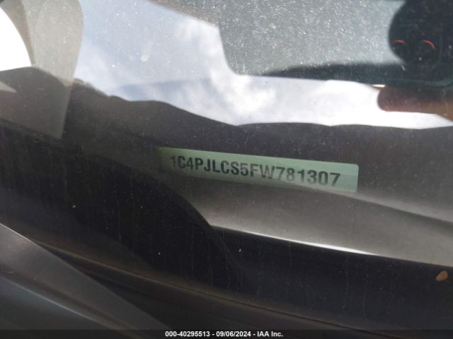 1C4PJLCS5FW781307 Jeep Cherokee Latitude Altitude