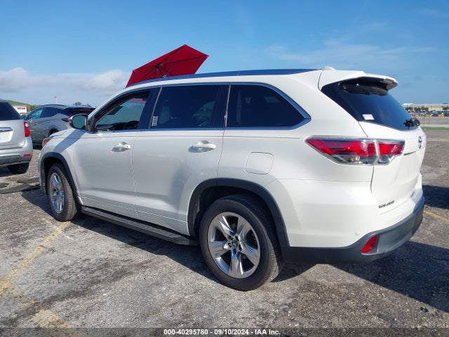 5TDYKRFHXGS152308 Toyota Highlander Limited V6