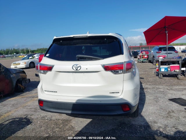 5TDYKRFHXGS152308 Toyota Highlander Limited V6