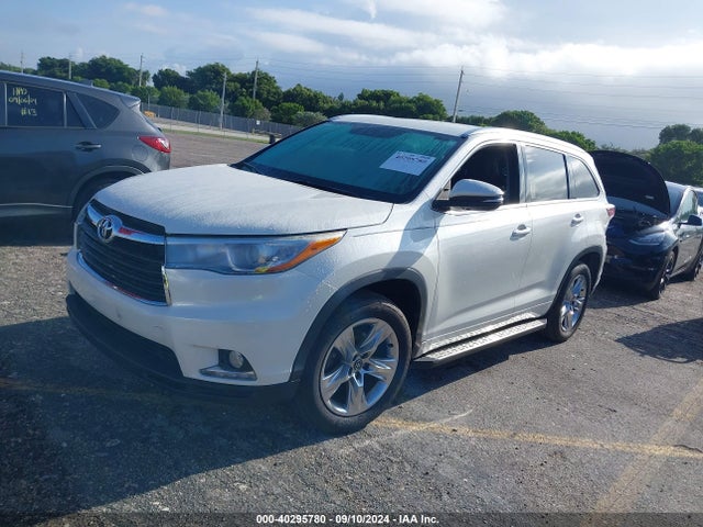 5TDYKRFHXGS152308 Toyota Highlander Limited V6