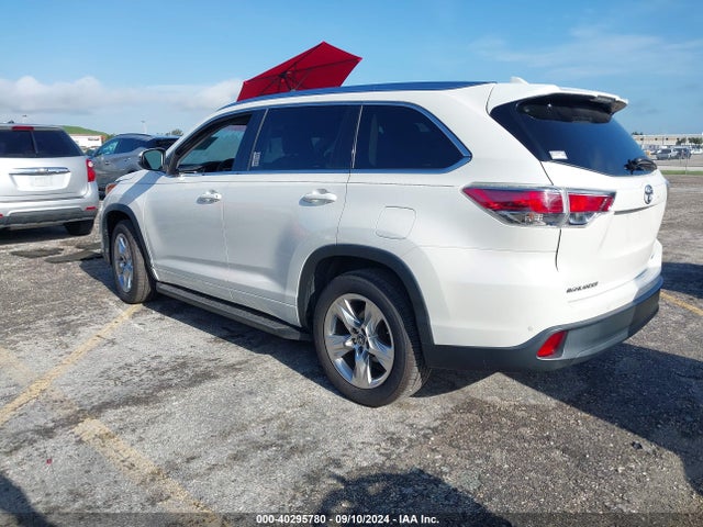 5TDYKRFHXGS152308 Toyota Highlander Limited V6