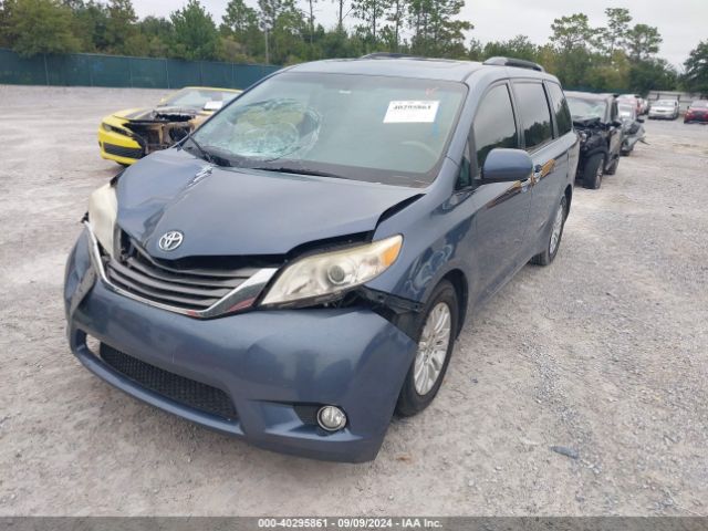 5TDYK3DC1ES516360 Toyota Sienna Xle V6 8 Passenger