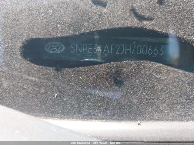 5NPE34AF2JH700663 Hyundai Sonata Sport+
