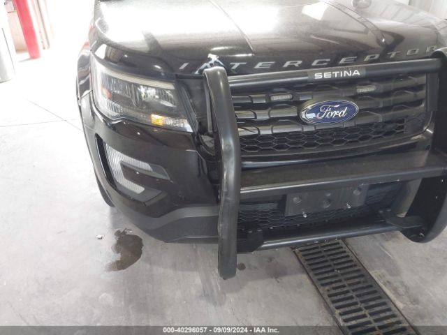 1FM5K8AT1JGC74111 Ford Police Interceptor Utility