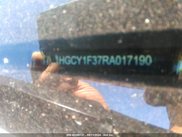 Honda ACCORD EX 2024 1HGCY1F37RA017190 Image 9