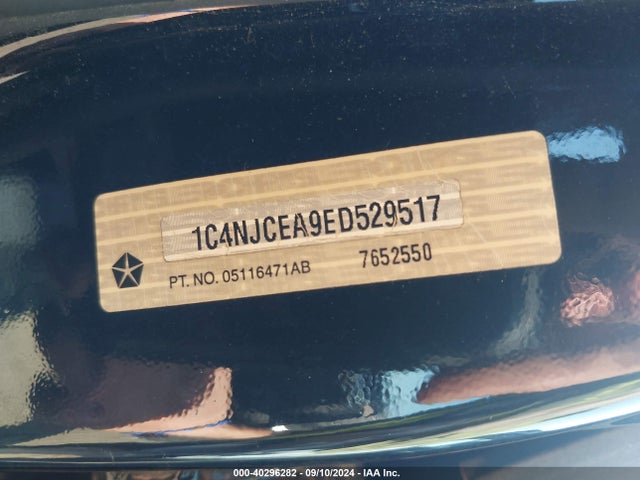 Jeep Compass Latitude 2014 1C4NJCEA9ED529517 Image 9