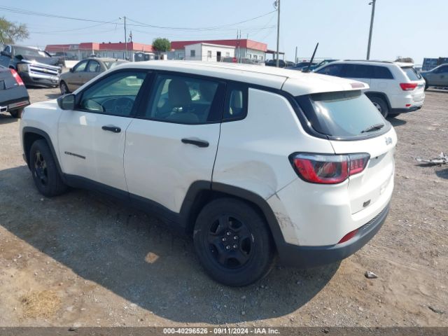 3C4NJCAB4JT194458 Jeep Compass Sport Fwd