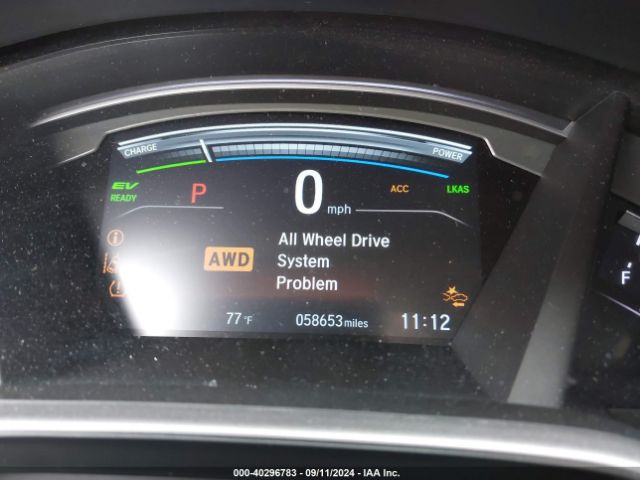 5J6RT6H81NL030488 Honda Cr-v Hybrid Ex-l