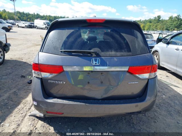 5FNRL5H37GB058791 Honda ODYSSEY SE