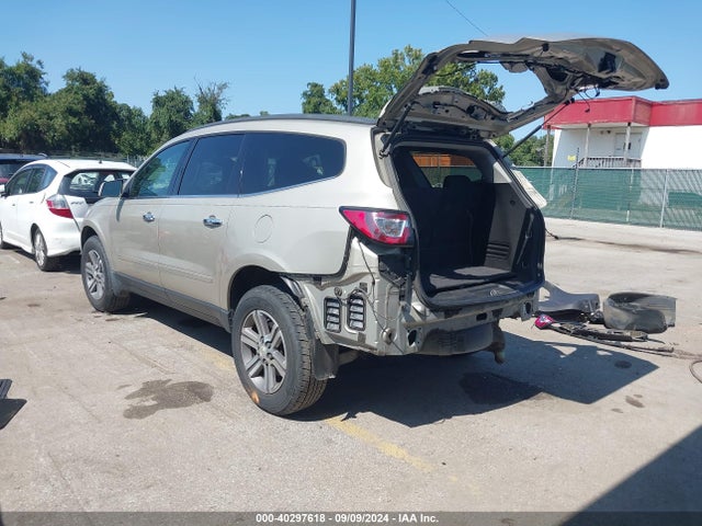 Chevrolet Traverse 1lt 2015 1GNKRGKD7FJ153945 Image 3