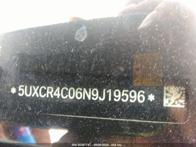 5UXCR4C06N9J19596 BMW X5 Sdrive40i