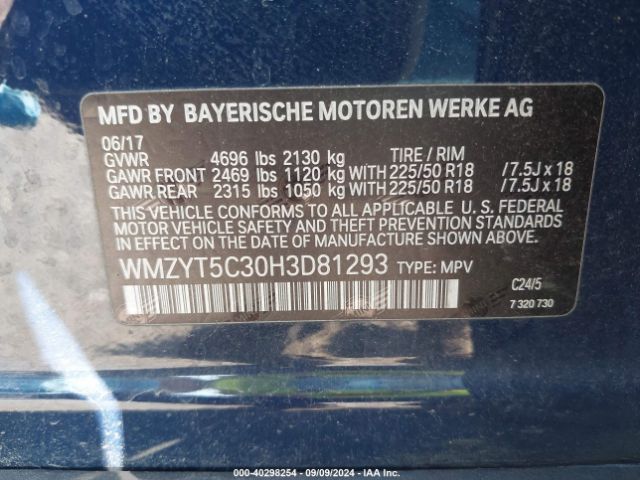 WMZYT5C30H3D81293 Mini Countryman Cooper S