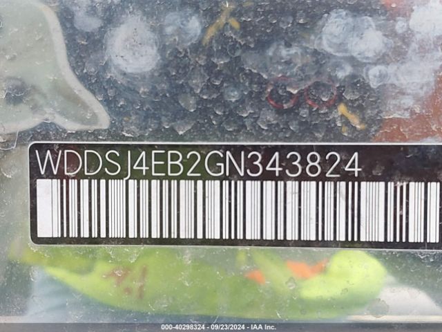 WDDSJ4EB2GN343824 Mercedes-Benz CLA 250