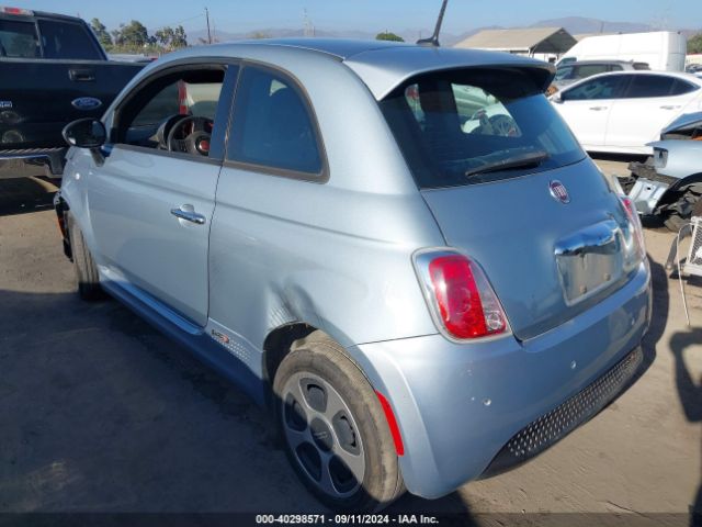 3C3CFFGE7FT741066 Fiat 500E BATTERY ELECTRIC