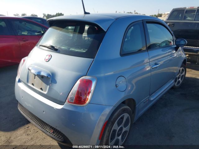 3C3CFFGE7FT741066 Fiat 500E BATTERY ELECTRIC