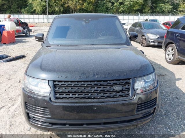 SALGS2FKXHA361134 Land Rover Range Rover 3.0l V6 Turbocharged Diesel Hse Td6