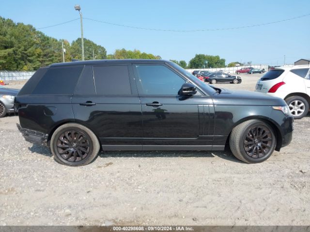 SALGS2FKXHA361134 Land Rover Range Rover 3.0l V6 Turbocharged Diesel Hse Td6