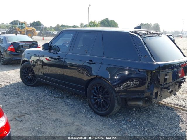 SALGS2FKXHA361134 Land Rover Range Rover 3.0l V6 Turbocharged Diesel Hse Td6