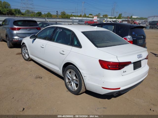 WAUGNAF41HN058260 Audi A4 2.0t Premium