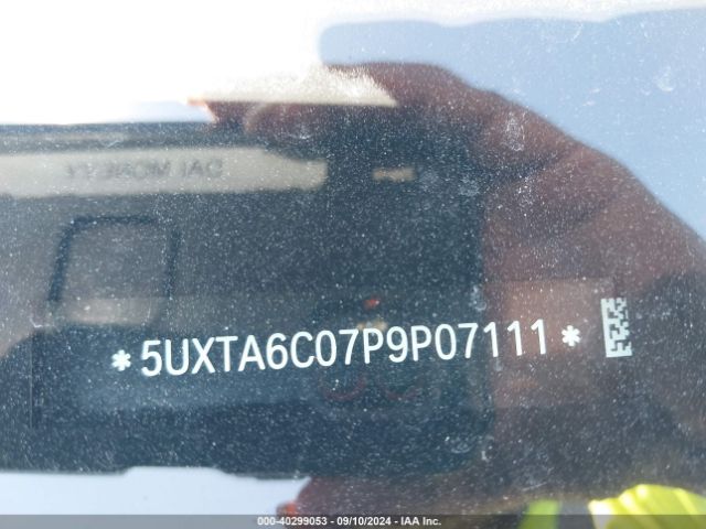5UXTA6C07P9P07111 BMW X5 Phev Xdrive45e