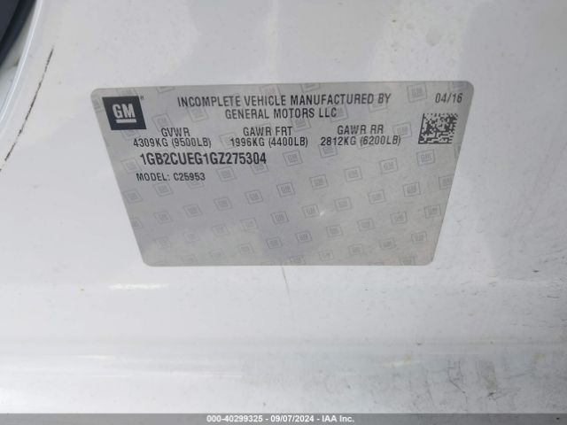 1GB2CUEG1GZ275304 Chevrolet Silverado 2500hd Wt