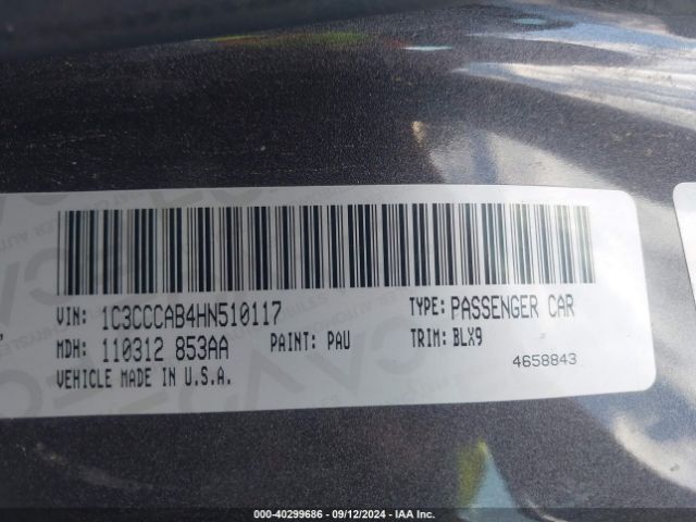 1C3CCCAB4HN510117 Chrysler 200 Limited Platinum
