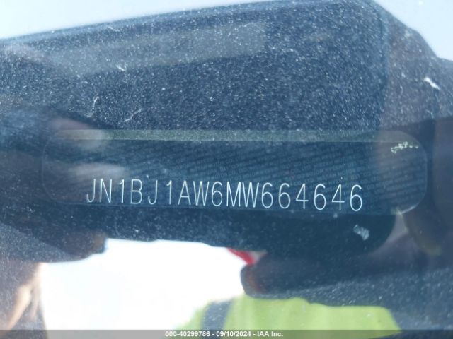JN1BJ1AW6MW664646 Nissan Rogue Sport S Awd Xtronic Cvt