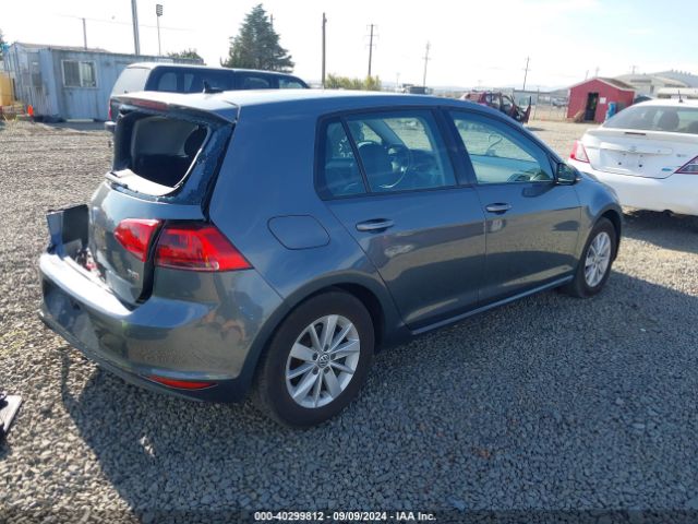 3VW217AU2FM013738 Volkswagen Golf Tsi S 4-door